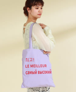 Casselini × Ray BEAMS / 別注 LETTER トートバッグ
