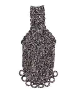 ○babaco / Melange Crochet Ring Mini Bag