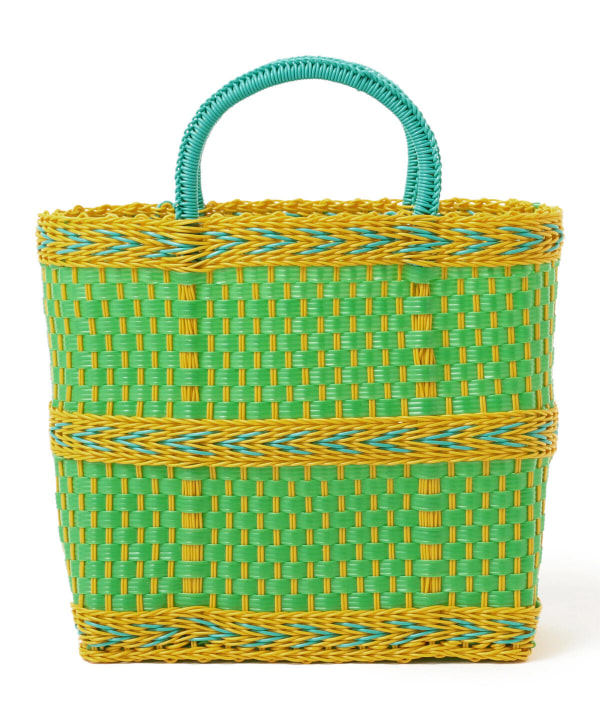 Plastic discount basket bag