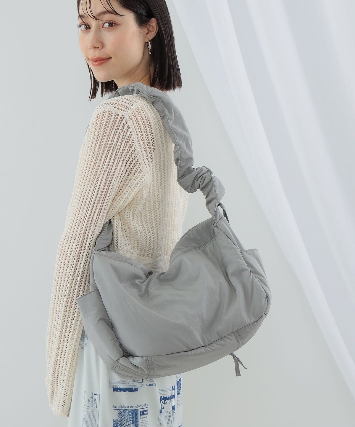 Ray BEAMS Ray BEAMS Ray BEAMS / Nylon shoulder bag (bag shoulder