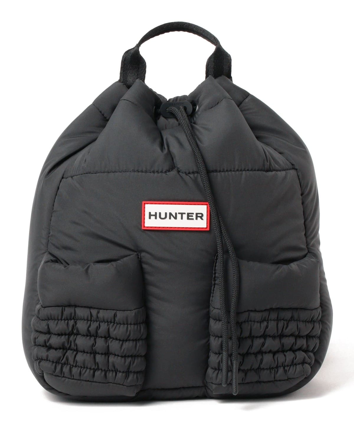【WEB限定】HUNTER ハンター / スモークド パファー バックパック バッグ WOMEN BLACK ONE SIZE 【WEB限定】HUNTER ハンター / スモークド パファー バックパック バッグ WOMEN BLACK ONE SIZE