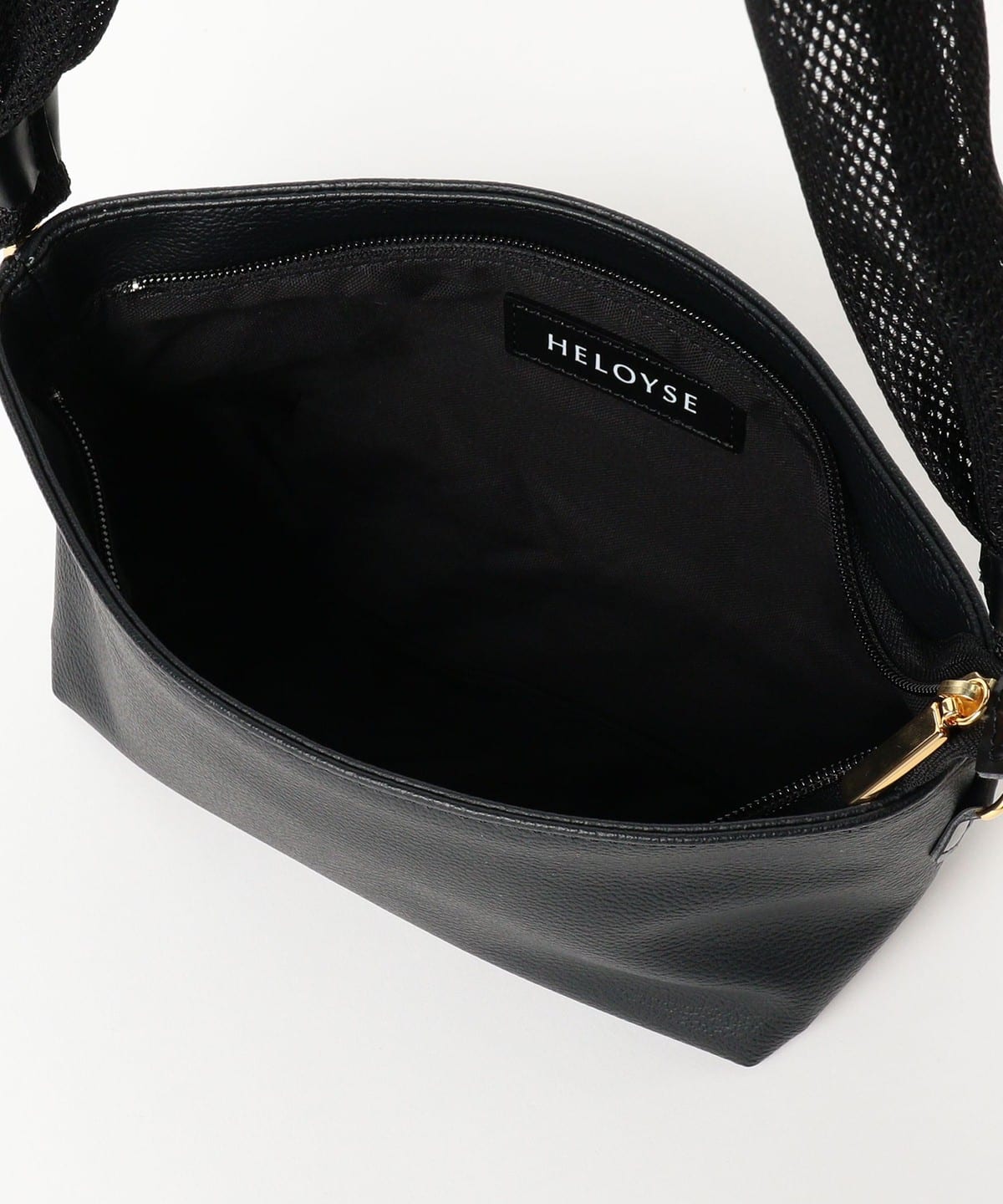【BLACK】HELOYSE / ribbon shoulder bag Ray BEAMS（レイ ビームス）HELOYSE / ribbon shoulder bag（バッグ