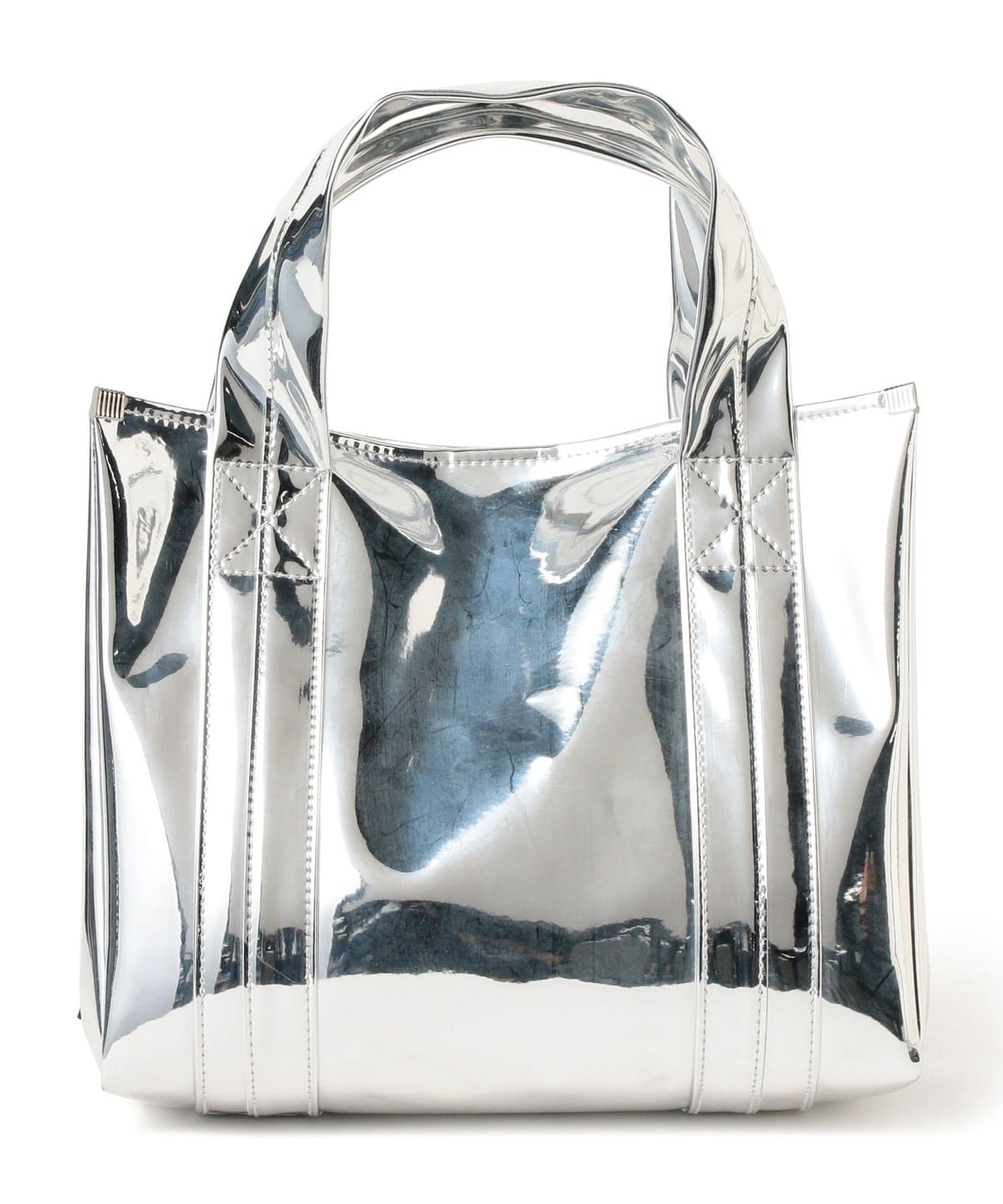 Ray BEAMS（レイ ビームス）HELOYSE / boxy mirror tote bag