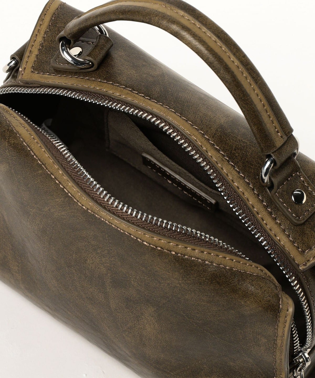 Ray BEAMS 「Ray BEAMS」 ハンドバッグ ONE SIZE オフホワイト