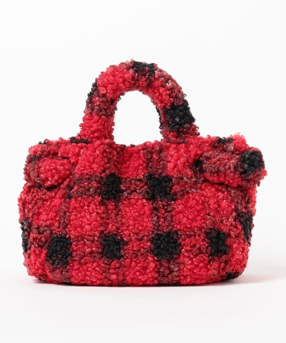 Ray BEAMS（レイ ビームス）HUNTER / グラムチェック ブークレ ミニ