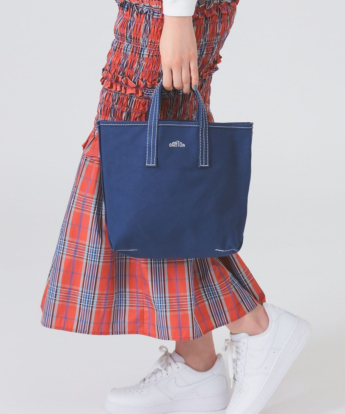 DANTON ダントン / ヴォージュ モワイヤン コットン バッグ バッグ WOMEN NAVY ONE SIZE DANTON ダントン / ヴォージュ モワイヤン コットン バッグ バッグ WOMEN NAVY ONE SIZE