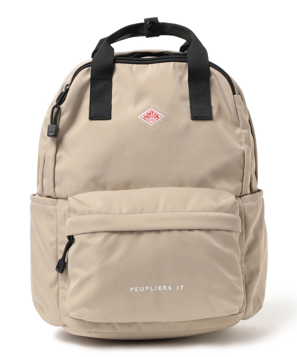 DANTON �_���g�� / �|���G�X�e�� �c�C�� �o�b�N�p�b�N�qPeuplie�r �o�b�O WOMEN 119 LIGHT BEIGE(WHITE) ONE SIZE
