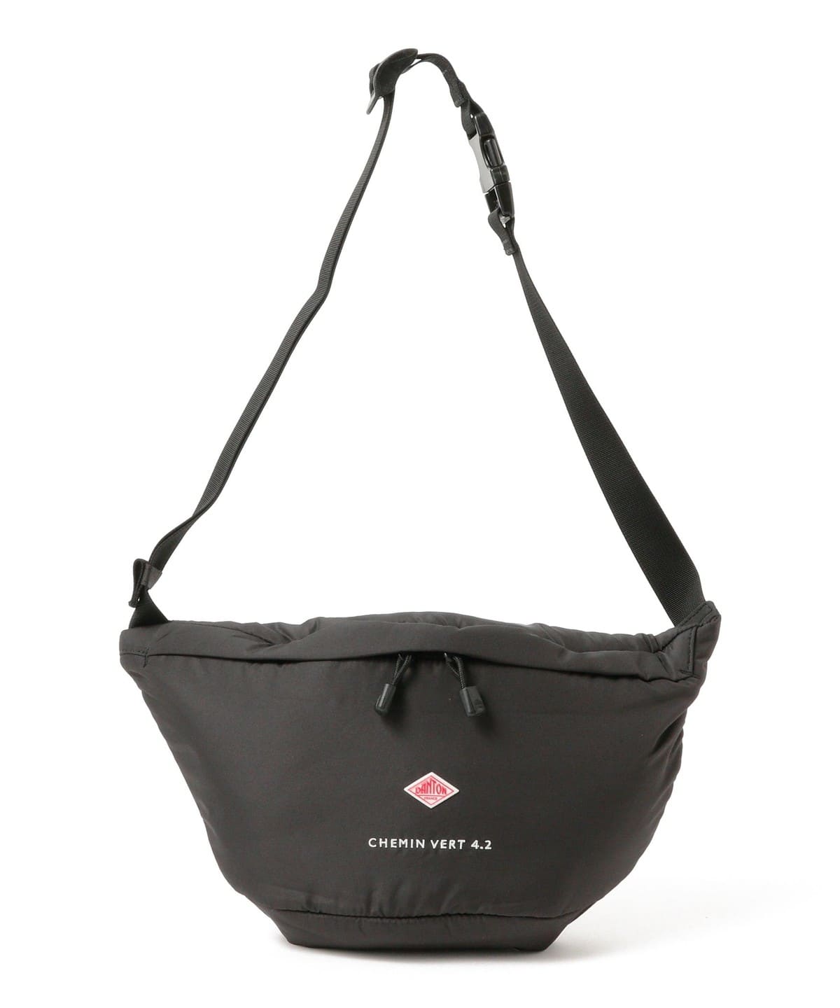 DANTON ダントン / POLYESTER TAFFETA SLING BAG バッグ WOMEN 090BLACK(WHITE) ONE SIZE