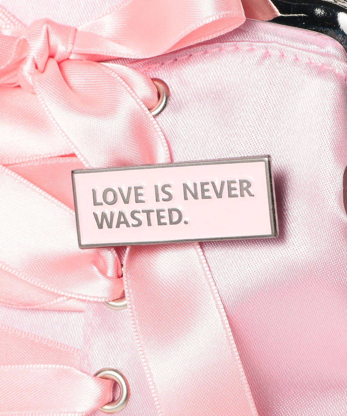 Ray BEAMS（レイ ビームス）guriguri / レースアップ がま口 バッグ