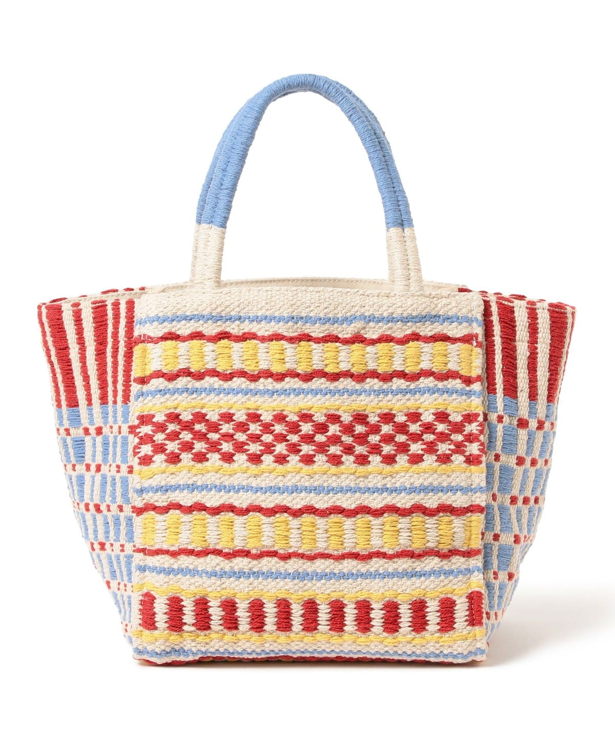 【別注】Lilas Campbell リラキャンベル / ジャカード トートバッグ バッグ WOMEN BLUE ONE SIZE 【別注】Lilas Campbell リラキャンベル / ジャカード トートバッグ バッグ WOMEN BLUE ONE SIZE