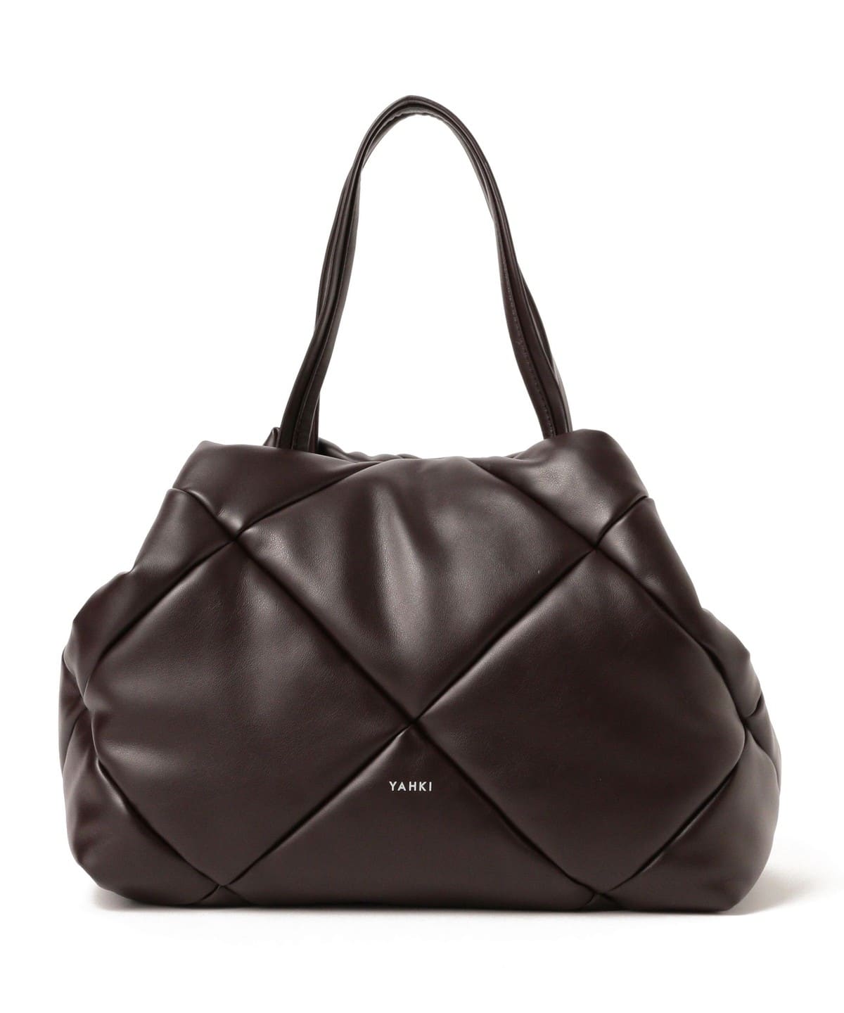 【WEB限定】YAHKI ヤーキ / YH-747 TOTE BAG バッグ WOMEN D. BROWN ONE SIZE 【WEB限定】YAHKI ヤーキ / YH-747 TOTE BAG バッグ WOMEN D. BROWN ONE SIZE