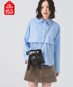 【+15%ポイントUP】リボン チェーン バッグ