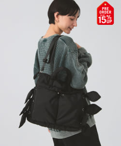 【+15%ポイントUP】【WEB限定】【別注】Casselini / リボン ヘルメット バッグ