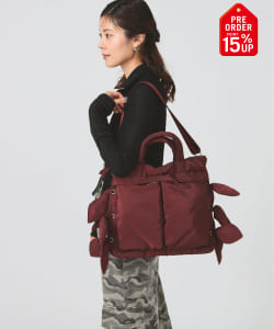 【+15%ポイントUP】【WEB限定】【別注】Casselini / リボン ヘルメット バッグ