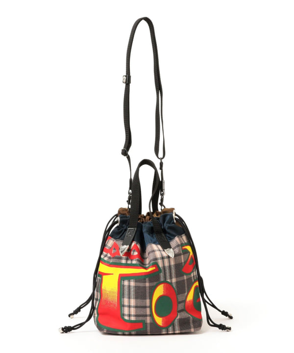 Ray BEAMS（レイ ビームス）TOGA TOO / PRINT DRAWSTRING BAG