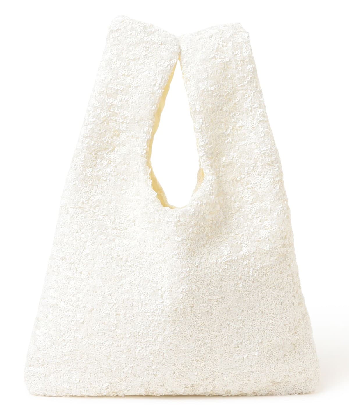 スパンコール バッグ バッグ WOMEN WHITE ONE SIZE スパンコール バッグ バッグ WOMEN WHITE ONE SIZE