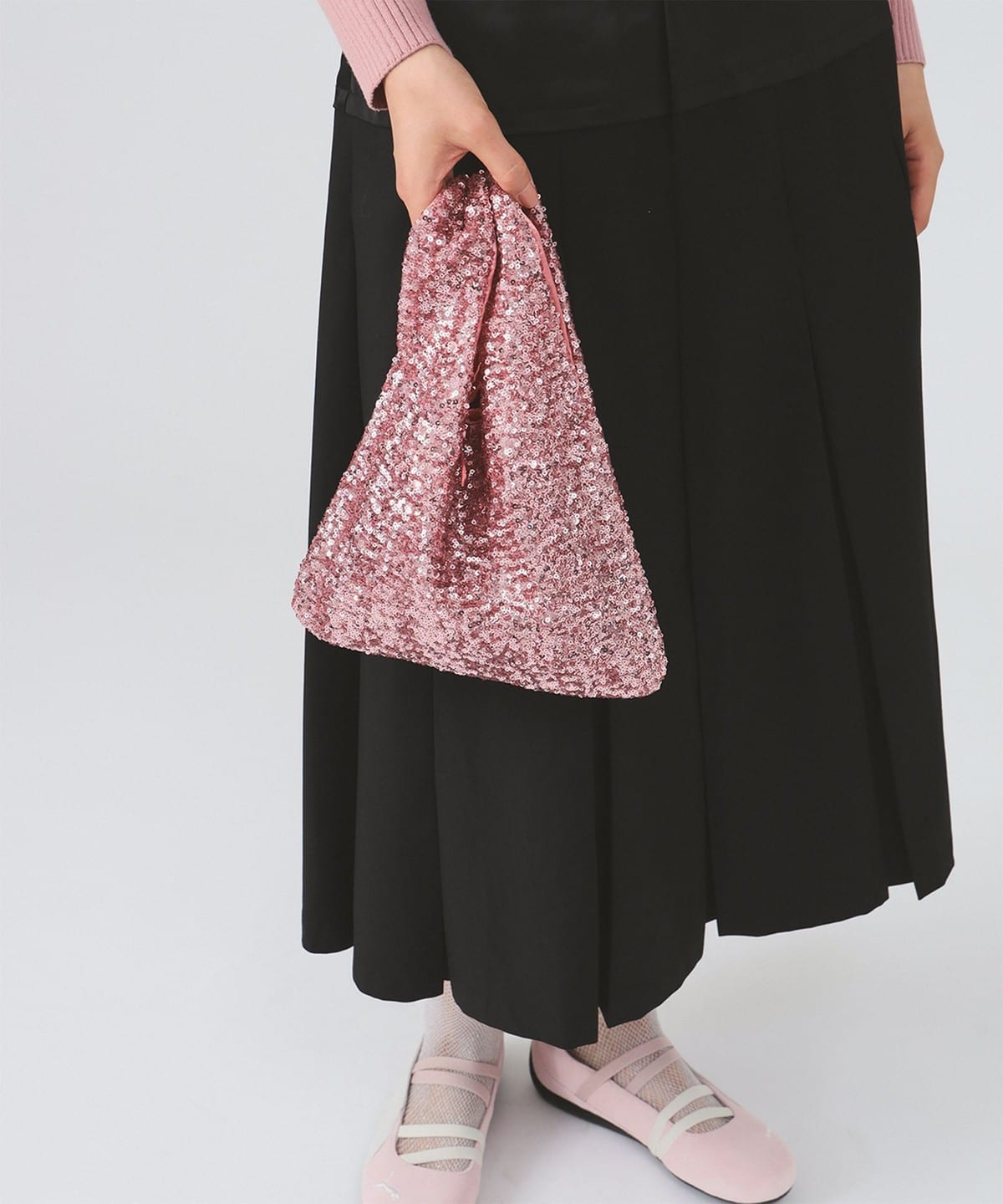 スパンコール バッグ バッグ WOMEN PINK ONE SIZE スパンコール バッグ バッグ WOMEN PINK ONE SIZE