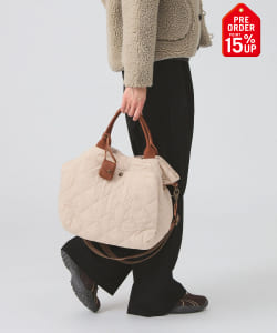 【+15%ポイントUP】【別注】toleur / ナイロン キルト バッグ