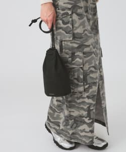 【WEB限定】 Hashibami / スエード ボンサック ポシェット