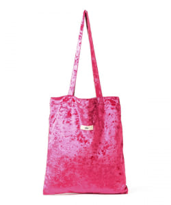 Uhr / Bicolor Velour Tote Bag