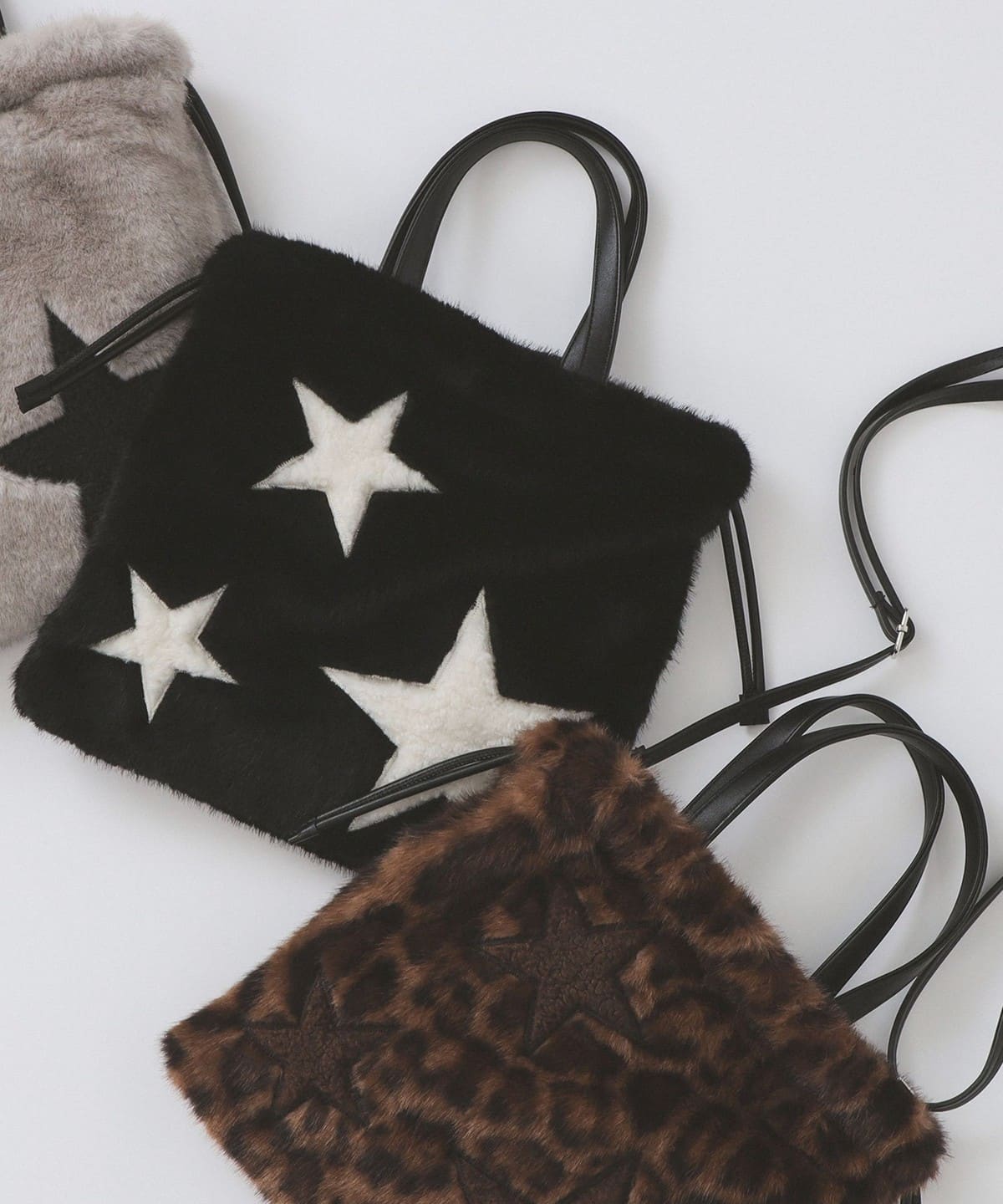 Ray BEAMS（レイ ビームス）【別注】CONTROL FREAK / ☆ファー バッグ