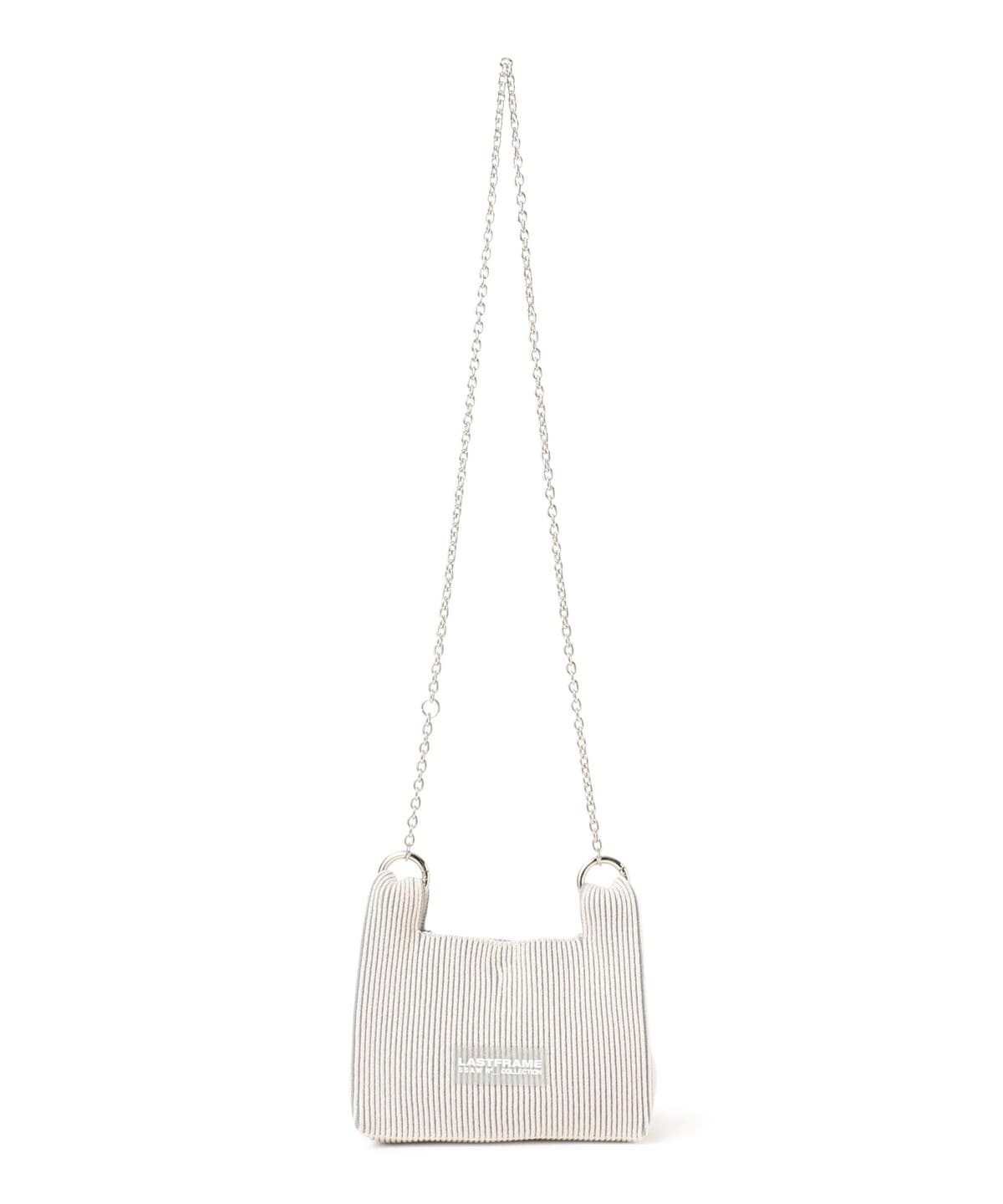 LASTFRAME ラストフレーム / KYOTO METALLIC WRAP BAG MINI バッグ WOMEN Hologram*Grey ONE SIZE LASTFRAME ラストフレーム / KYOTO METALLIC WRAP BAG MINI バッグ WOMEN Hologram*Grey ONE SIZE