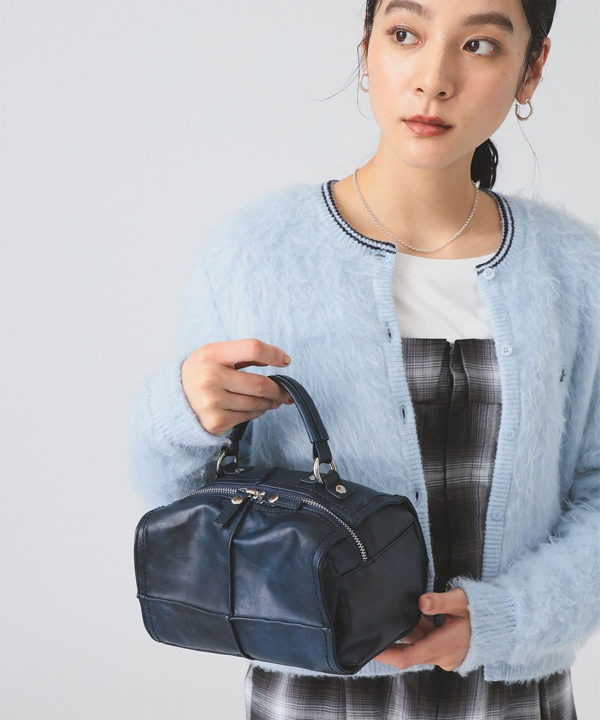 フェード シーム バッグ バッグ WOMEN DARK BLUE ONE SIZE フェード シーム バッグ バッグ WOMEN DARK BLUE ONE SIZE
