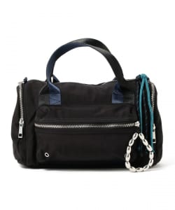 CONTROL FREAK / ミリタリー チャーム ボストン バッグ