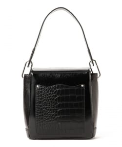 配色 ワンハンドル バッグ