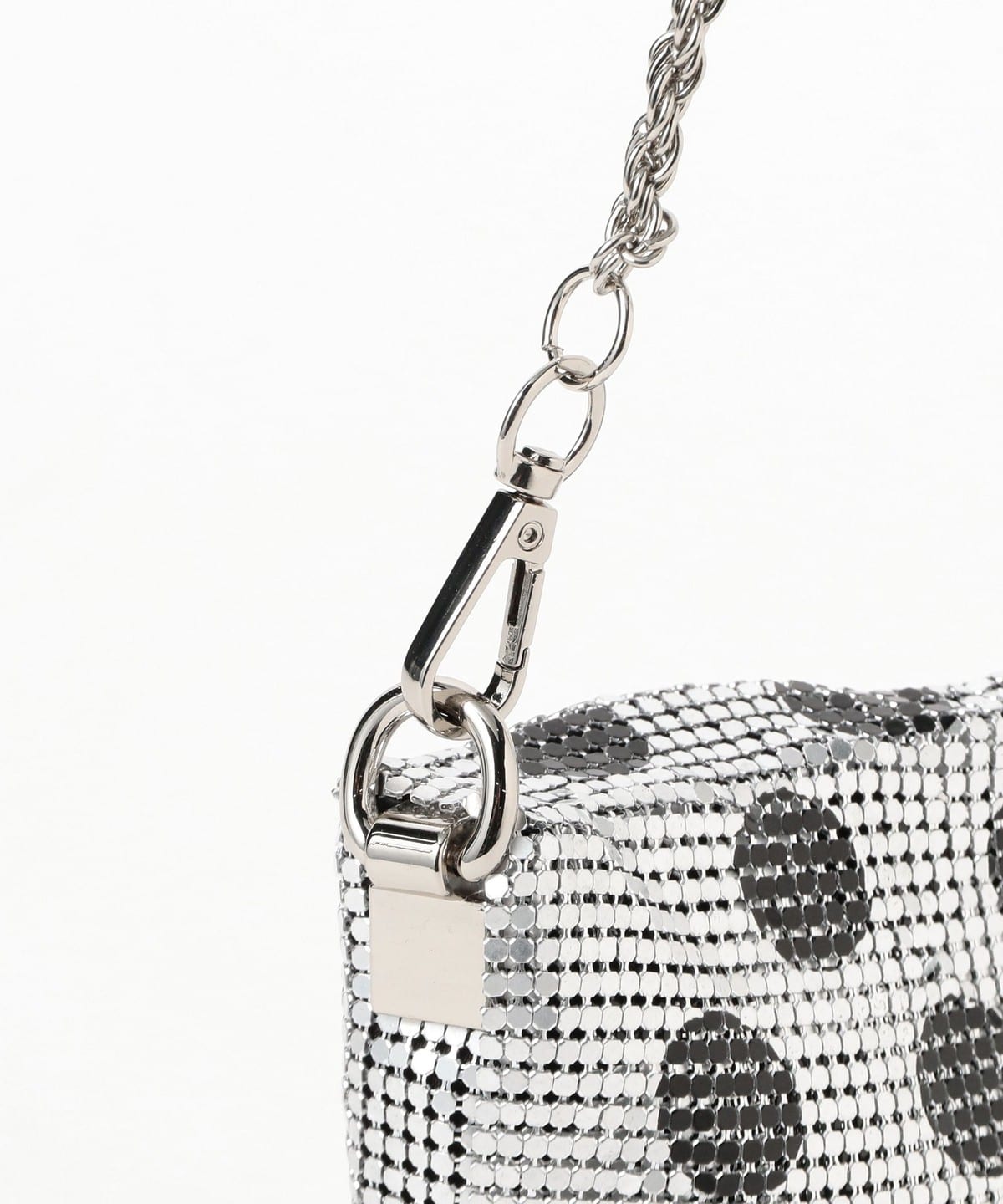 Ray BEAMS（レイ ビームス）メタル メッシュ チェーン バッグ（バッグ