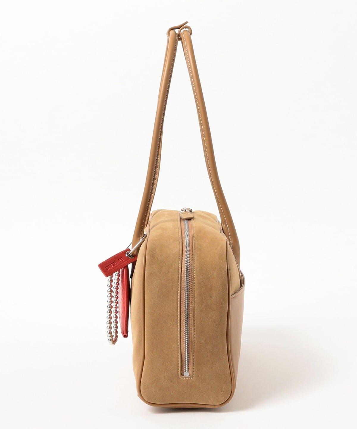 Ray BEAMS（レイ ビームス）スエード ボストン バッグ 2（バッグ