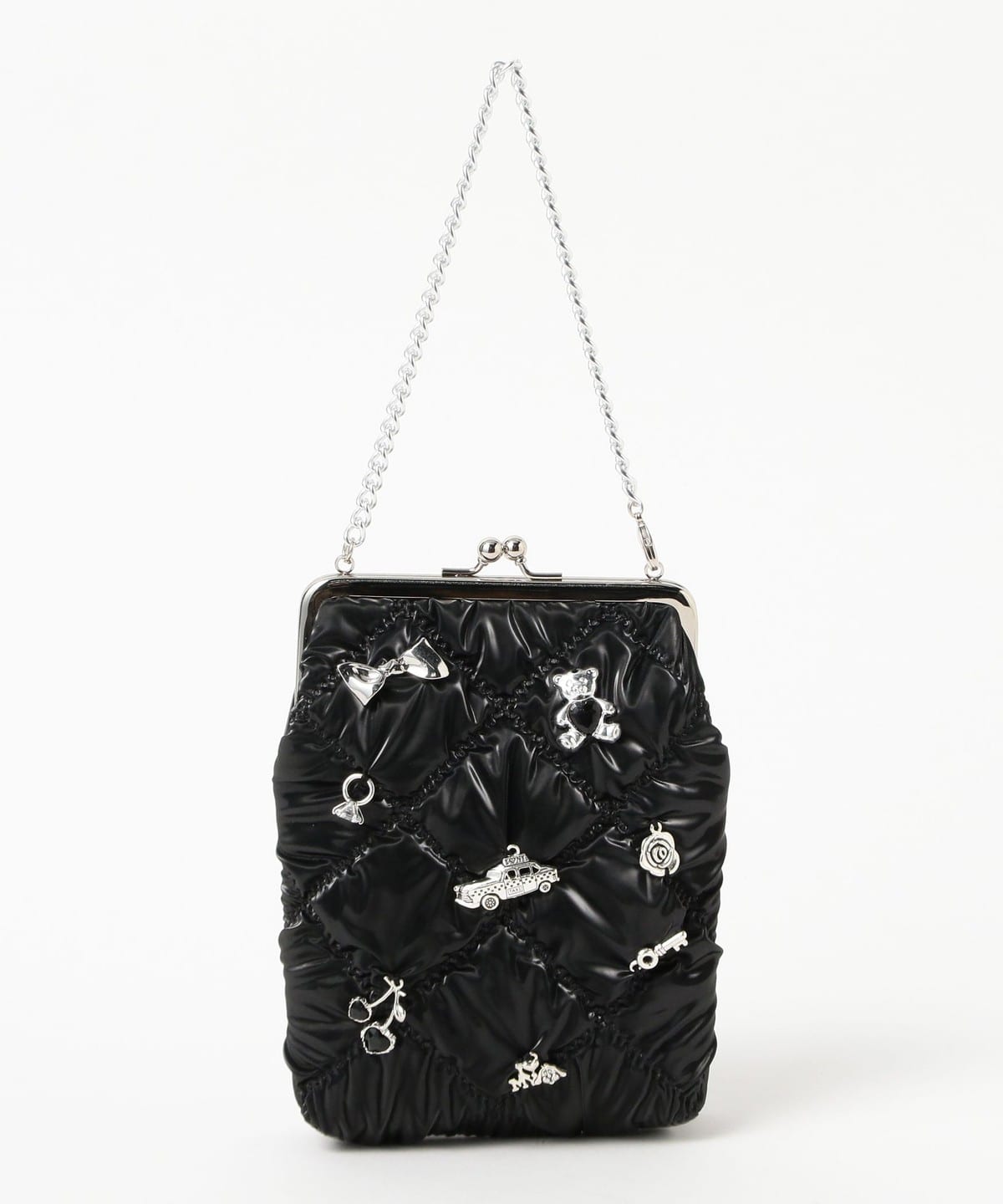 [美品]guriguri がま口bag Ray BEAMS（レイ ビームス）guriguri / チャーム がま口 バッグ