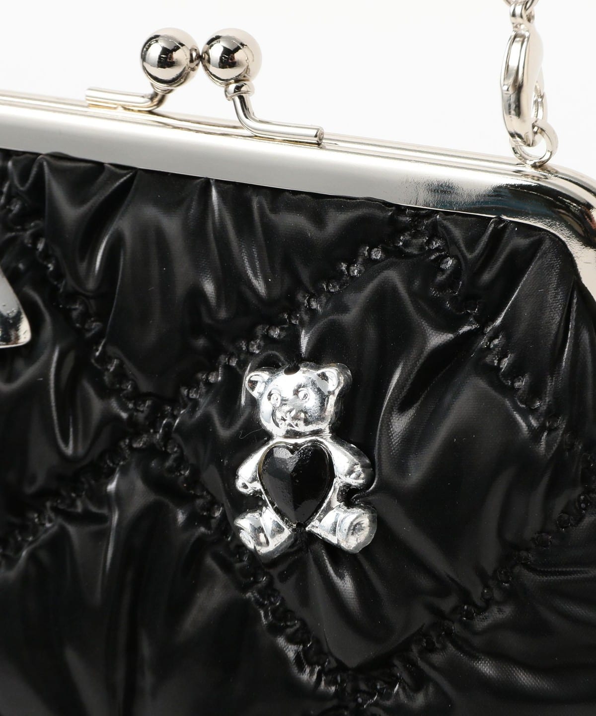 [美品]guriguri がま口bag Ray BEAMS（レイ ビームス）guriguri / チャーム がま口 バッグ
