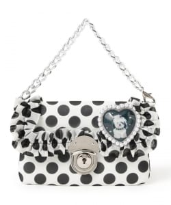 guriguri /ドット フリル ミニ バッグ