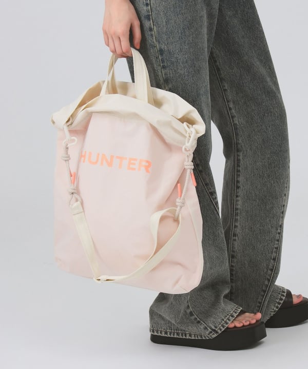 【7/1値下げ】【WEB限定】HUNTER / トラベル マルチファンクション パッカブル トート（2330CL）