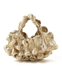 ○【モアバリエーション開催】BUNZABURO / Large Marble Bag Metallic