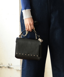 LAURA DI MAGGIO × Ray BEAMS / 別注 スタッズ バッグ