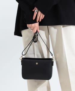 BEAURE × Ray BEAMS / 別注 ラインテープ ショルダーバッグ