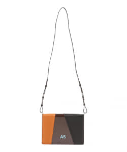 ○nana-nana / Recycle Leather A5 ショルダーバッグ