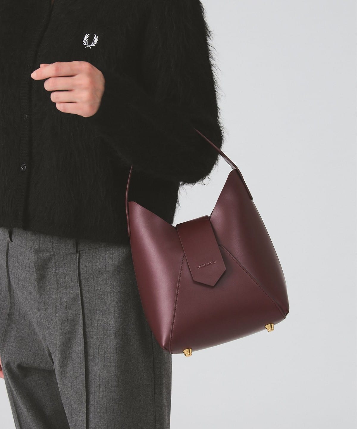 【WEB限定】Hashibami ハシバミ / フェズ ワンハンドルバッグ バッグ WOMEN CHERRY ONE SIZE 【WEB限定】Hashibami ハシバミ / フェズ ワンハンドルバッグ バッグ WOMEN CHERRY ONE SIZE