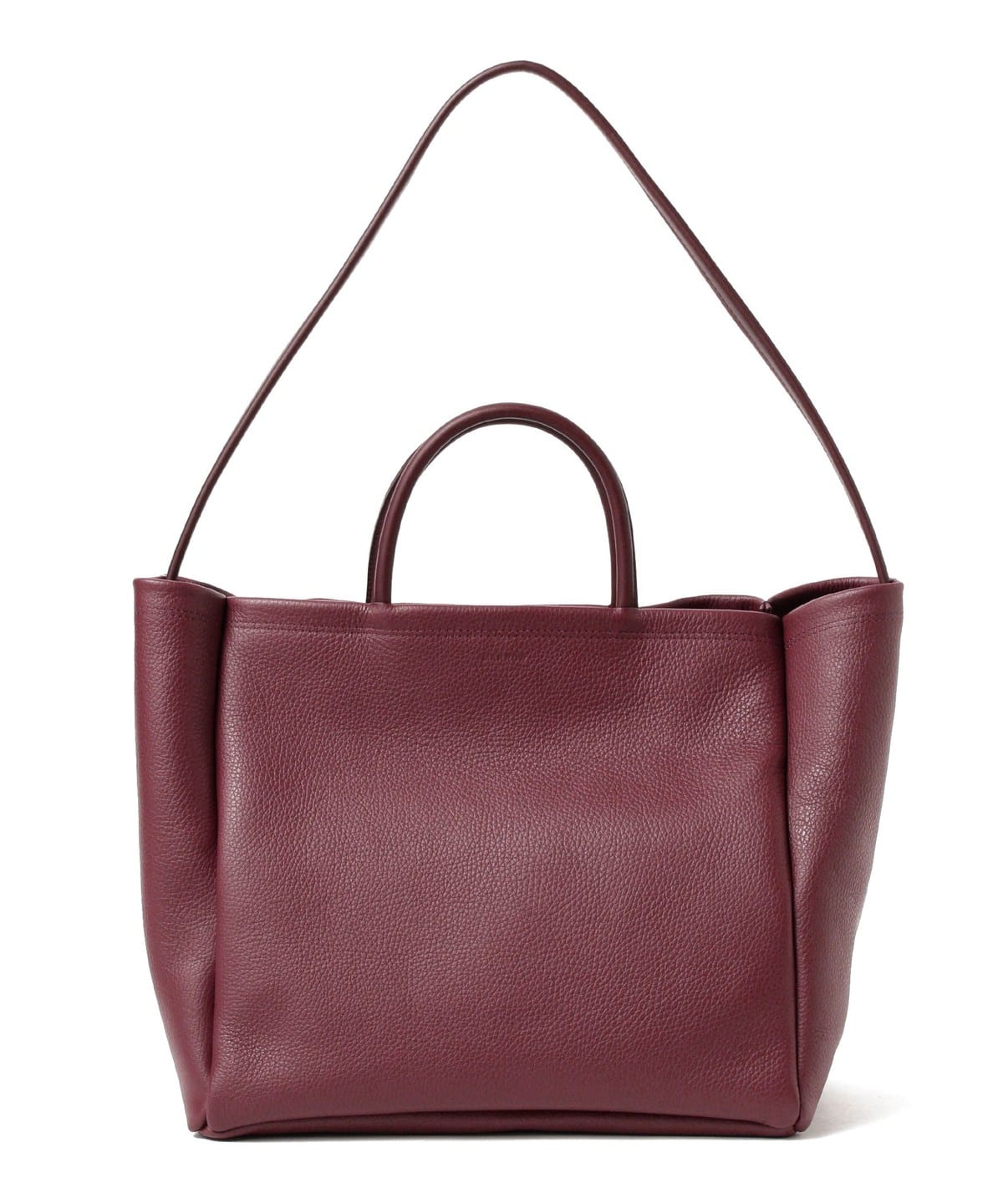 【WEB限定】MARROW マロウ / DOUBLE FACED HANDLE TOTE バッグ WOMEN MAHOGANY ONE SIZE 【WEB限定】MARROW マロウ / DOUBLE FACED HANDLE TOTE バッグ WOMEN MAHOGANY ONE SIZE