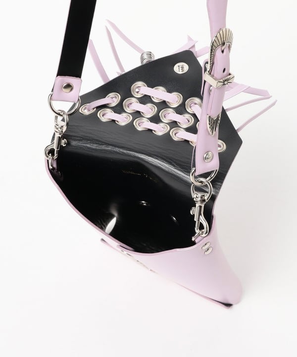 TOGA PULLA / LEATHER SHOULDER POUCH
