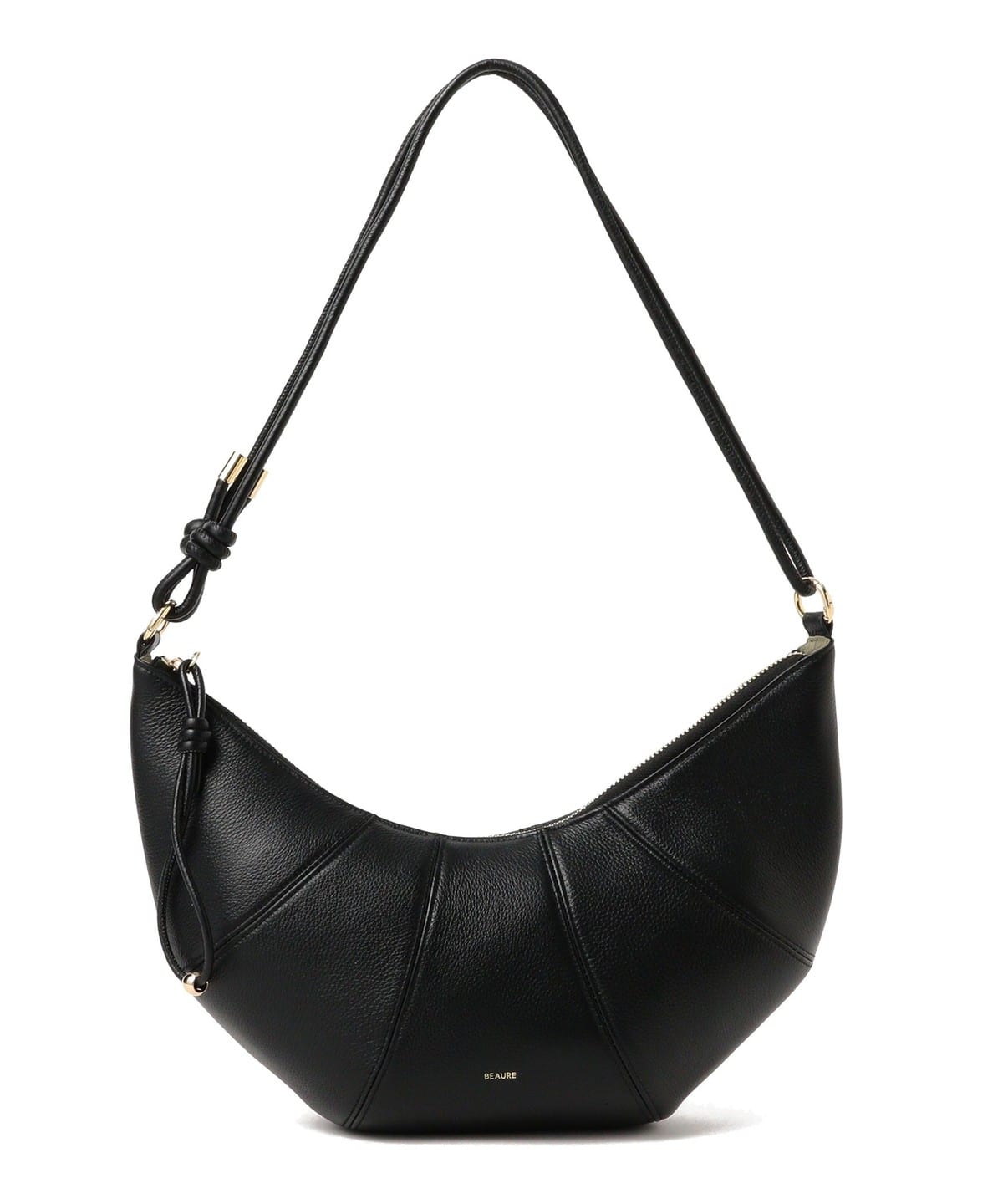 【WEB限定】BEAURE ビュレ / カウレザー クロワッサン ショルダー バッグ WOMEN BLACK ONE SIZE 【WEB限定】BEAURE ビュレ / カウレザー クロワッサン ショルダー バッグ WOMEN BLACK ONE SIZE