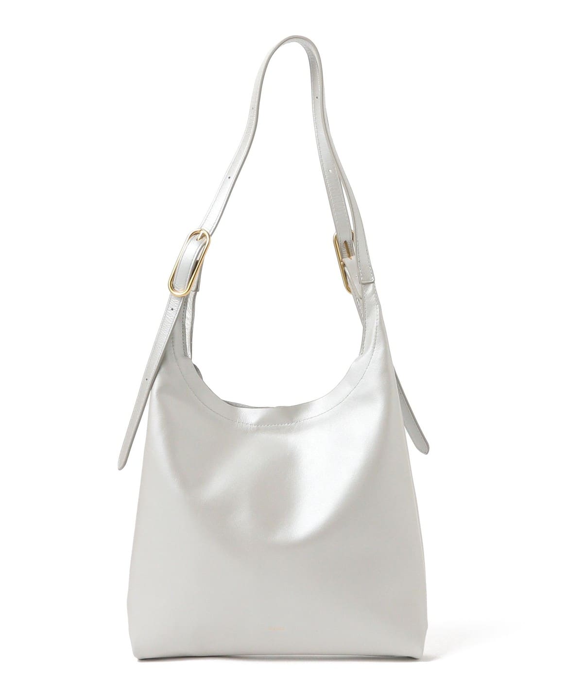 【WEB限定】BEAURE ビュレ / カウレザー トライアングル トート バッグ WOMEN SILVER ONE SIZE 【WEB限定】BEAURE ビュレ / カウレザー トライアングル トート バッグ WOMEN SILVER ONE SIZE