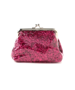 Ray BEAMS / ラメ ガマグチポーチ