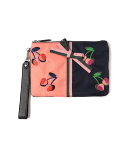 kate spade new york × BEAMS COUTURE / cherry small pouch wristlet●