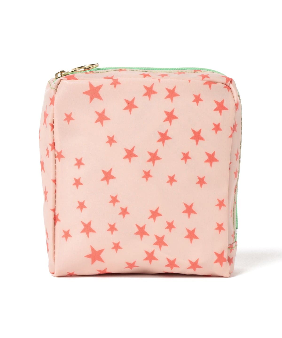 スター 縦型ポーチ 財布・小物 WOMEN PINK BEIGE ONE SIZE スター 縦型ポーチ 財布・小物 WOMEN PINK BEIGE ONE SIZE