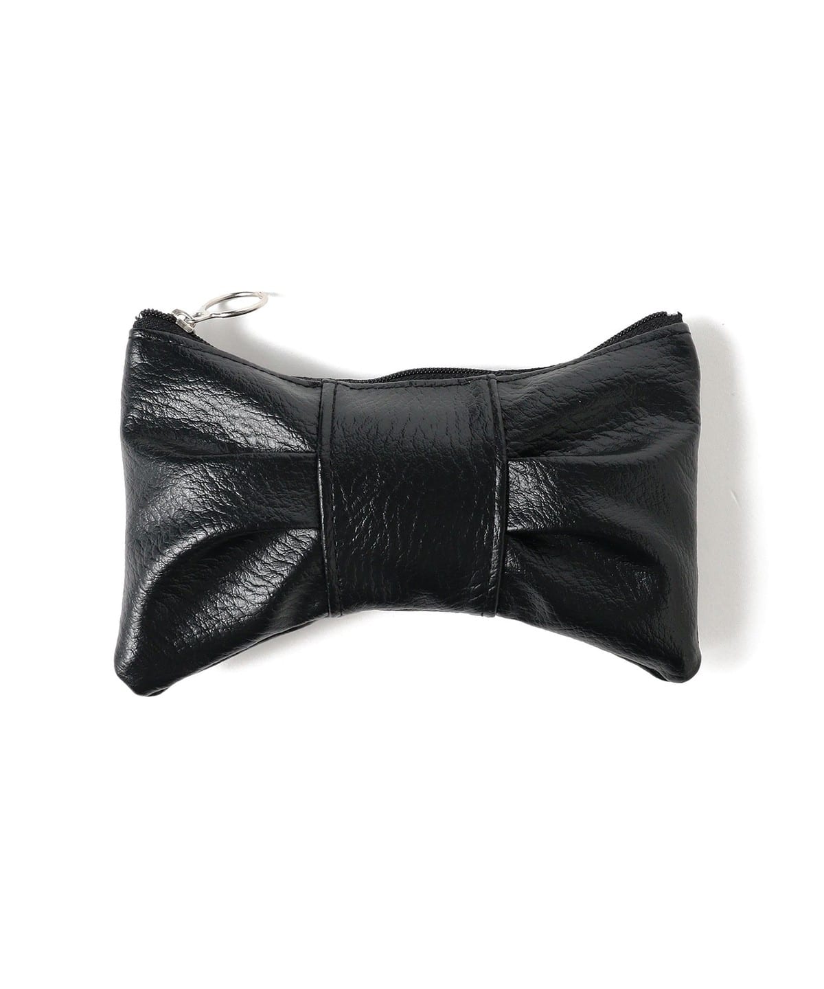 リボン ポーチ 財布・小物 WOMEN BLACK ONE SIZE リボン ポーチ 財布・小物 WOMEN BLACK ONE SIZE
