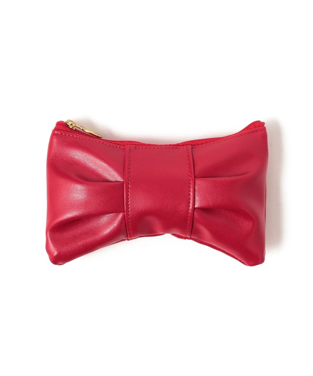 リボン ポーチ 財布・小物 WOMEN RED ONE SIZE