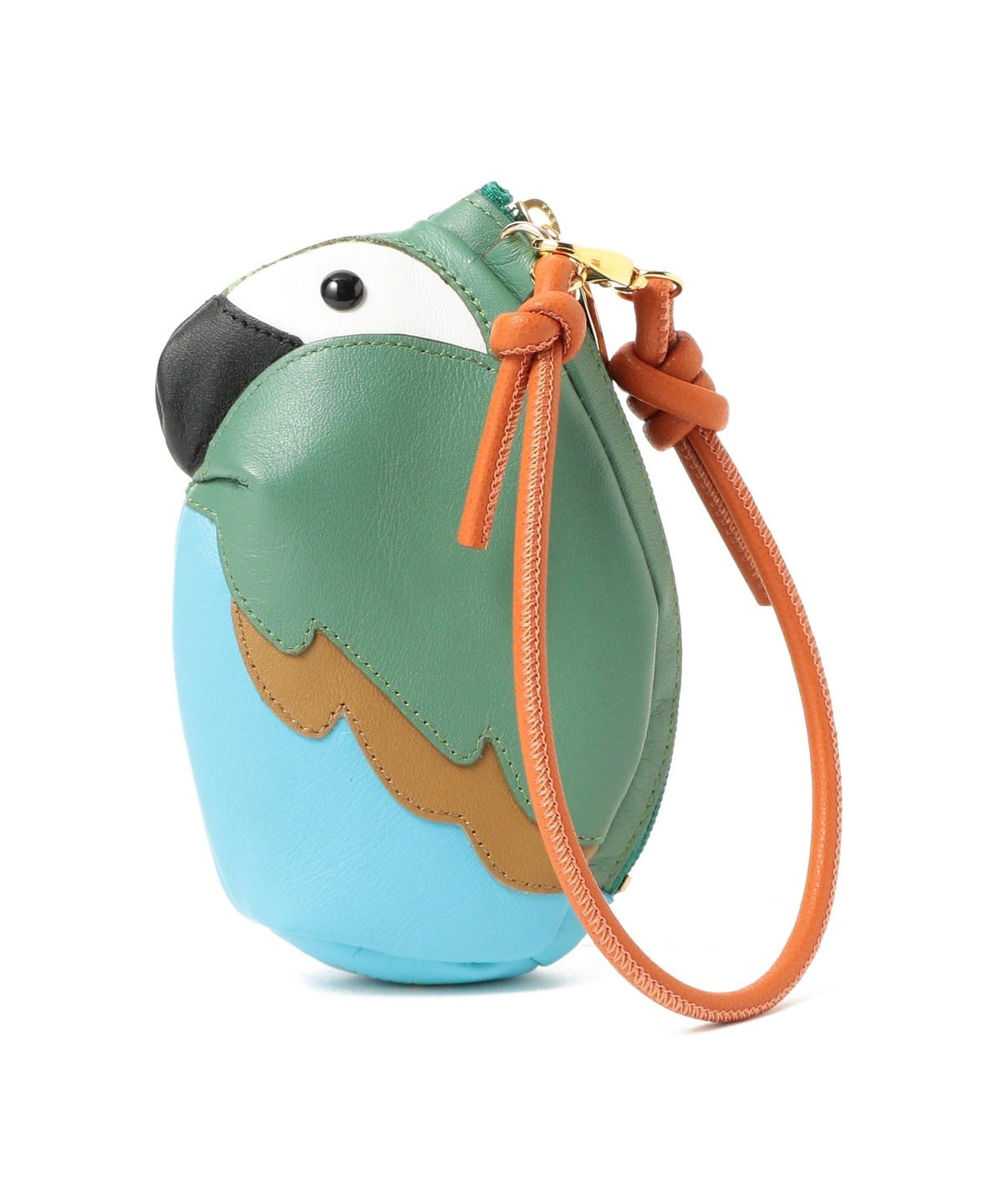 MUVEIL　オウム型　レザー　ケース Ray BEAMS（レイ ビームス）MUVEIL / airlistコラボ オウム ポーチ